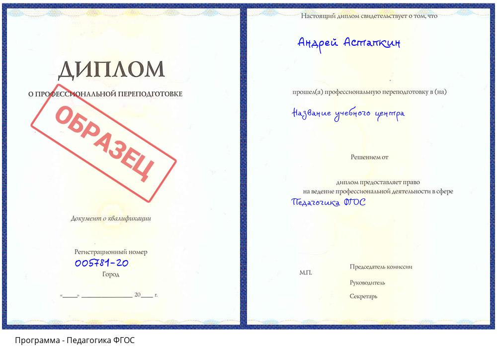 Педагогика ФГОС Ногинск